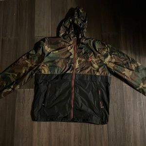 Brand New Polo Windbreaker, Camo